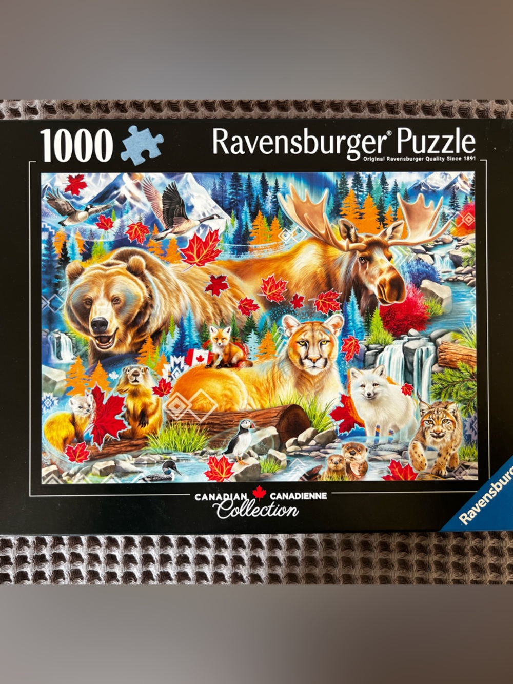 Ravensburger Wildlife 1000 piece Canadian Collection Puzzle